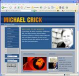 homepage of www.michaelcrick.co.uk