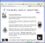 homepage of www.conservativehistory.org.uk
