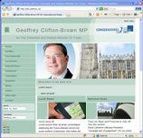 homepage of www.cliftonbrown.org.uk