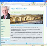 homepage of www.peteratkinson.org.uk