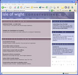 homepage of www.islandconservatives.com