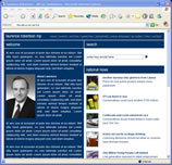 homepage of www.laurencerobertson.org.uk