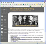 homepage of www.liberalhistory.org.uk