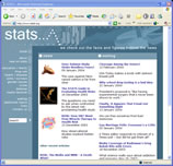 homepage of www.stats.org