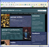 homepage of www.georgeosborne.co.uk