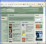 homepage of www.politicos.co.uk