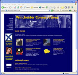 homepage of www.wintory.co.uk (previous)
