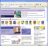 homepage of www.conservativehome.com