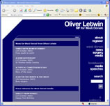 homepage of www.oliverletwin.info